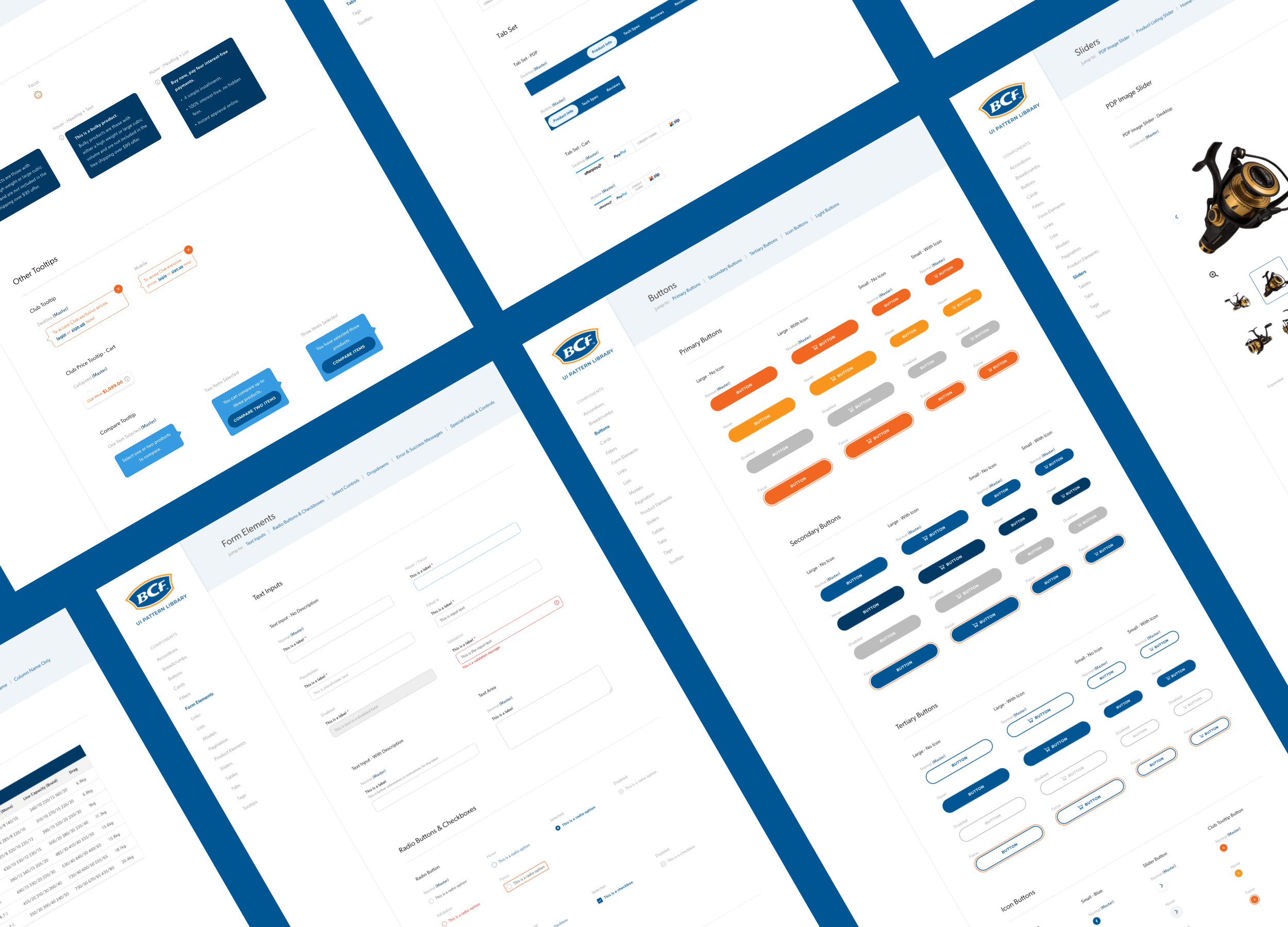 BCF UI Pattern Library