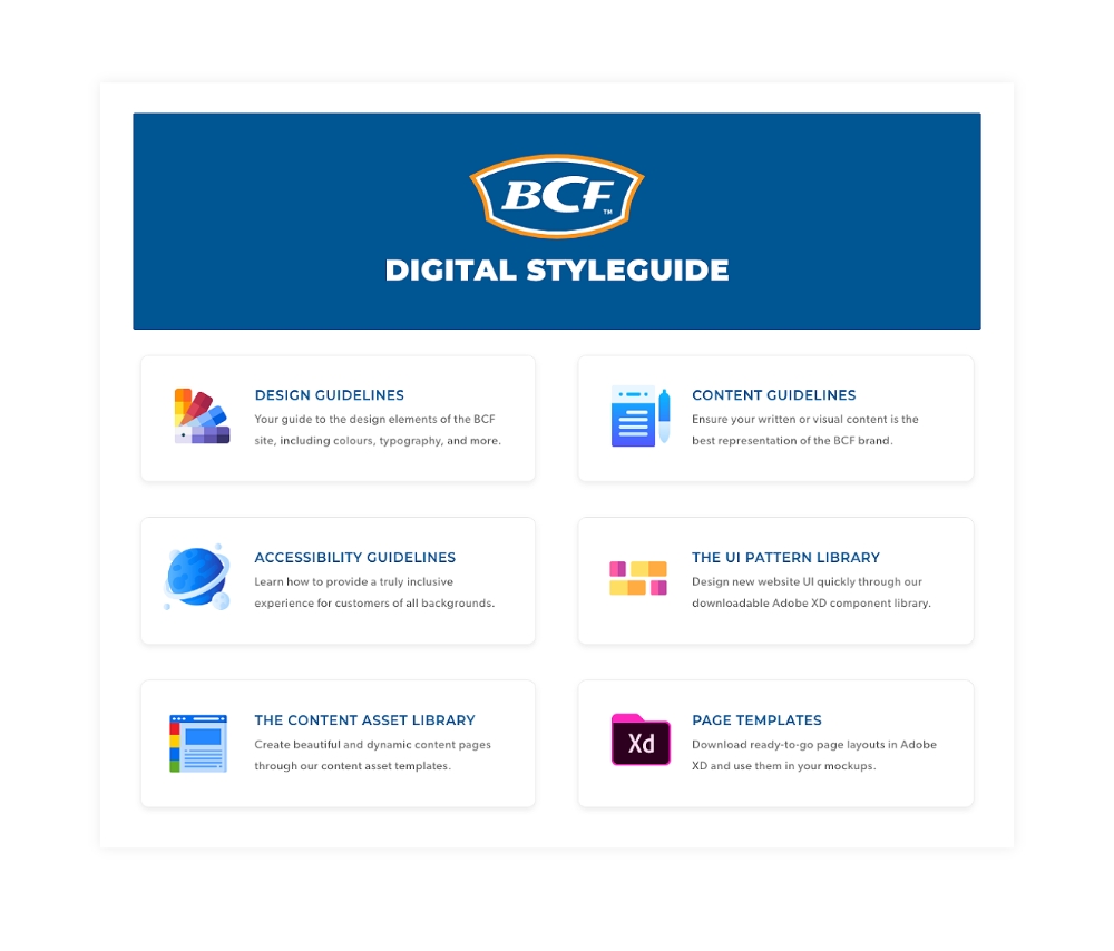 Digital-Styleguide-Screenshot